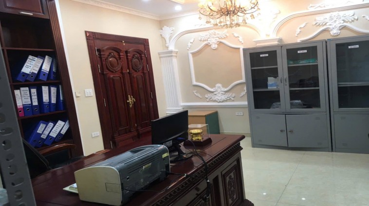 Cho thuê biệt thự kiểu Pháp khu Tây Nam Linh Đàm, 200m2 x 4 tầng 55 Triệu